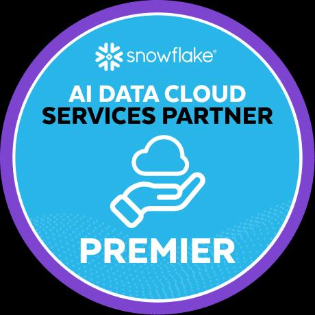 Snowflake Premier Partner badge